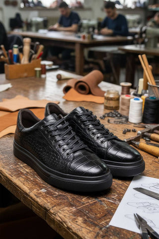 Barabas - Men's Serpent Flash Low Top Sneakers