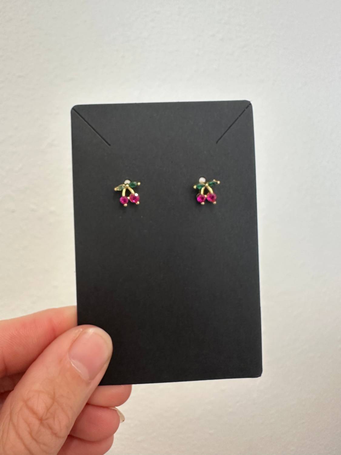 Alexa Leigh - Women's Cherry Studs Earrings