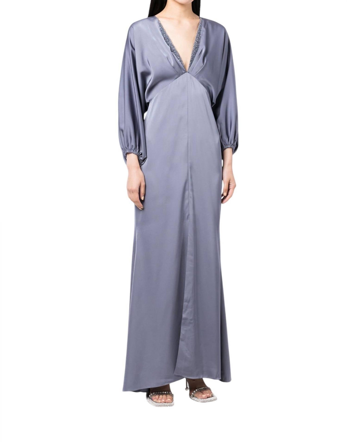 Sachin & Babi - SATIN GABBY GOWN