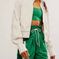 Free People - High Jump Zip Up Jacket