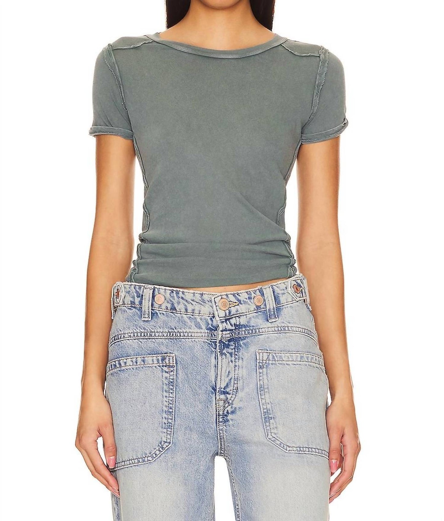 Free People - Wild Short Sleeve Tee