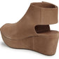 Chocolat Blu - Women Peep Toe Wedge