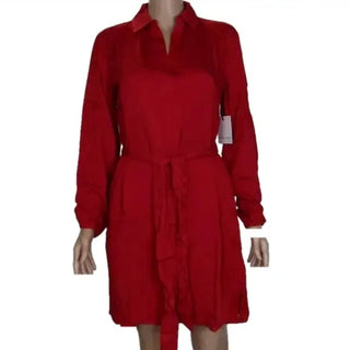 Bella Dahl - Belted Long Sleeve Shirt Dress