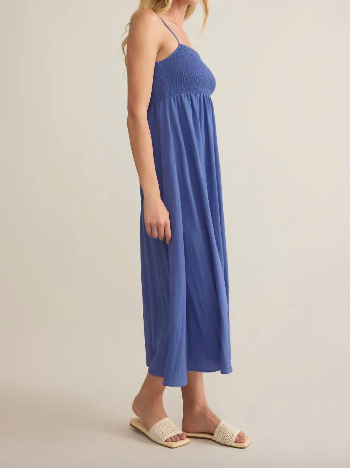 Z Supply - Beachside Smocked Midi Dress
