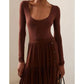 Michael Kors - Tissue Jersey U Bodysuit