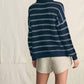 Faherty - Miramar Linen Polo V-neck Sweater