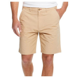 Weatherproof Vintage Men's Ribbed Flat Front Shorts