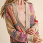 &Merci - Oversized Colorblock Cardigan