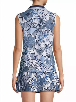 Johnny Was - Women's Bee Active Basic Polo Tank