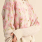 &Merci - Southern Grace Floral Knit Sweater Cardigan