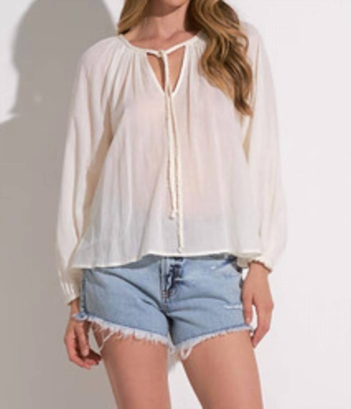 Elan - Felicity Long Sleeve Top