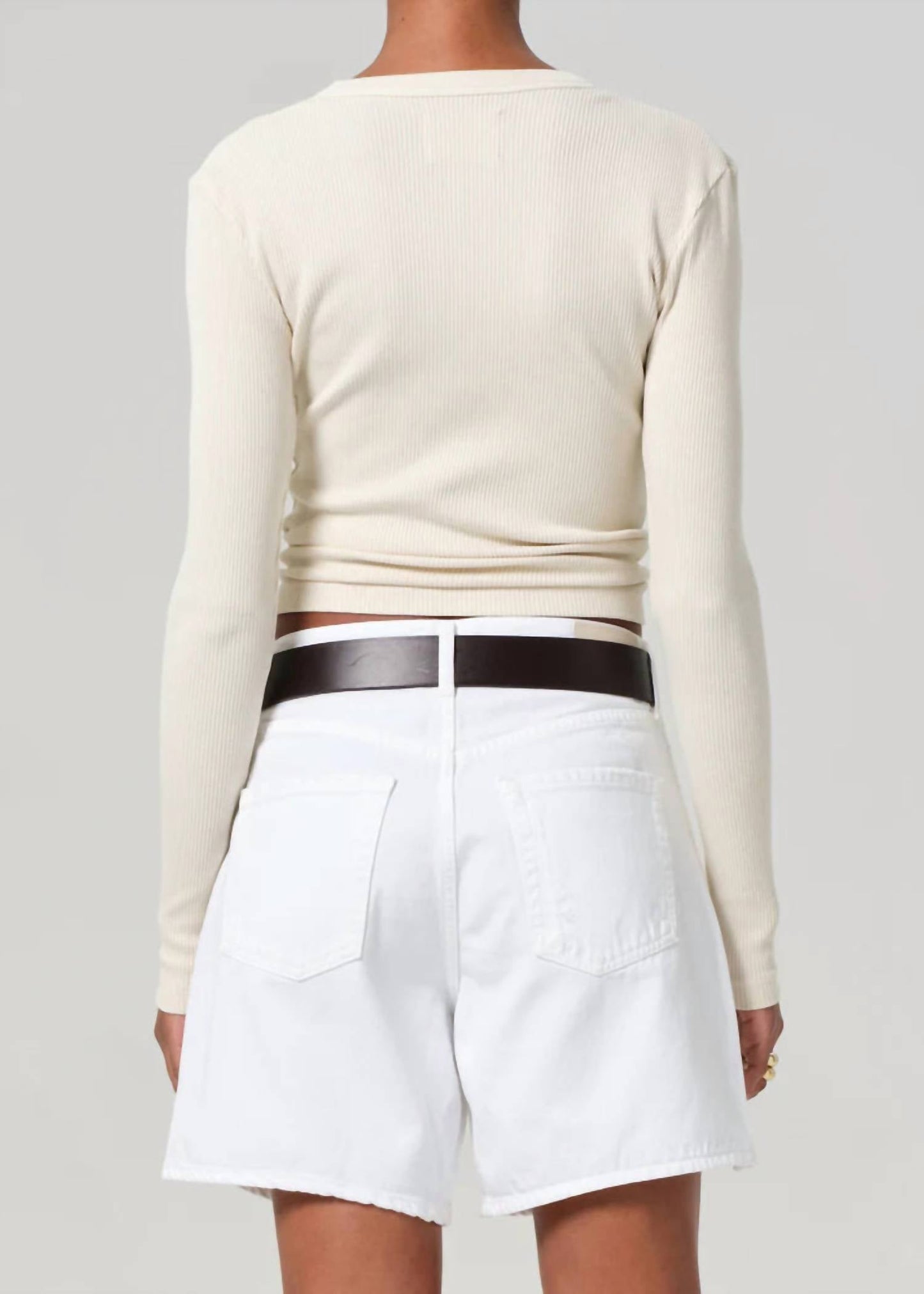 Citizens Of Humanity - Mara U-neck Long Sleeve Tee