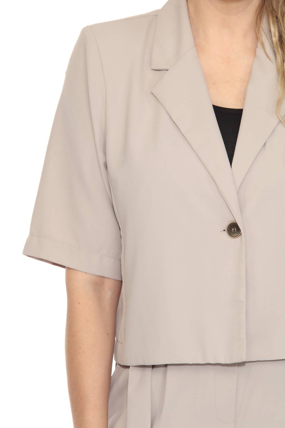 Joseph Ribkoff - One-button Short Blazer Jacket