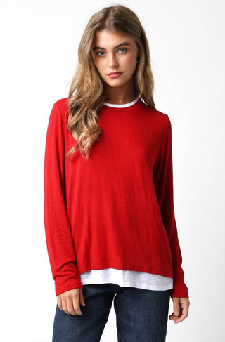 Olivaceous - Kelly Layered Sweater