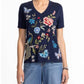 Johnny Was - V‑NECK SHORT SLEEVE TEE NICOLETTE