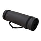 BalanceFrom Fitness GoYoga+ 71x24in Exercise Yoga Mat w/Knee Pad & Strap, Black