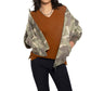 On This Day - Crinkle Cotton Relaxed V-neck Top