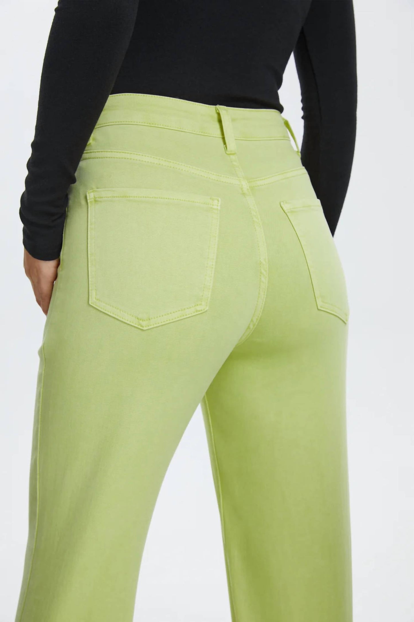 Bayeas - Stella High Rise Wide Leg Jeans