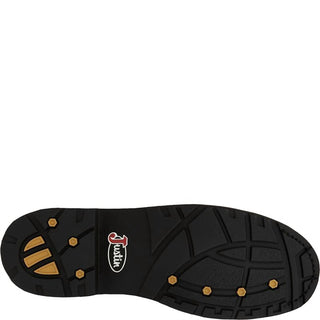 Justin - MEN'S DRYWALL 10" WATERPROOF STEEL TOE WORK BOOTS