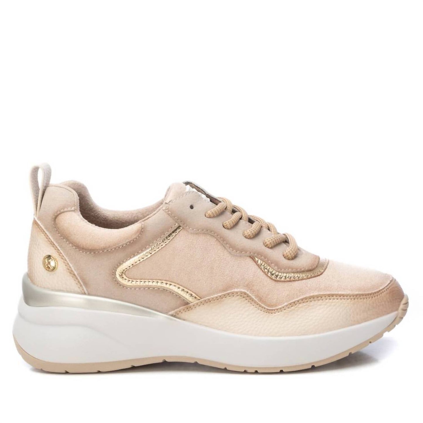 Xti - Women's Suede Metallic Sneakers