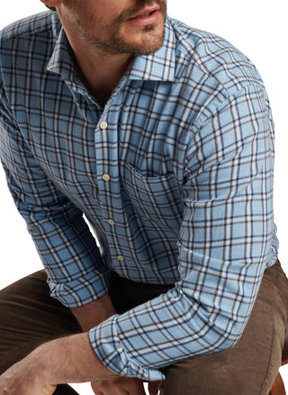Peter Millar - Nelson Crown Flannel Cotton Stretch Sport Shirt