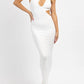 Win Win Apparel - ASYMMETRIC CUTOUT MAXI DRESS