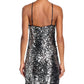 Steve Madden - Angel Sequin Halter Neck Mini Dress