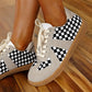 1 The Woman - Women's Checkerboard Shoes