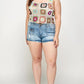 Sweet Generis - Crochet Crop Tank Top