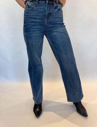 Dear John Denim - Holly High Rise Straight Jeans