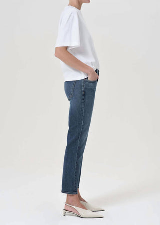 Agolde - Kye Mid Rise Straight Crop Jeans