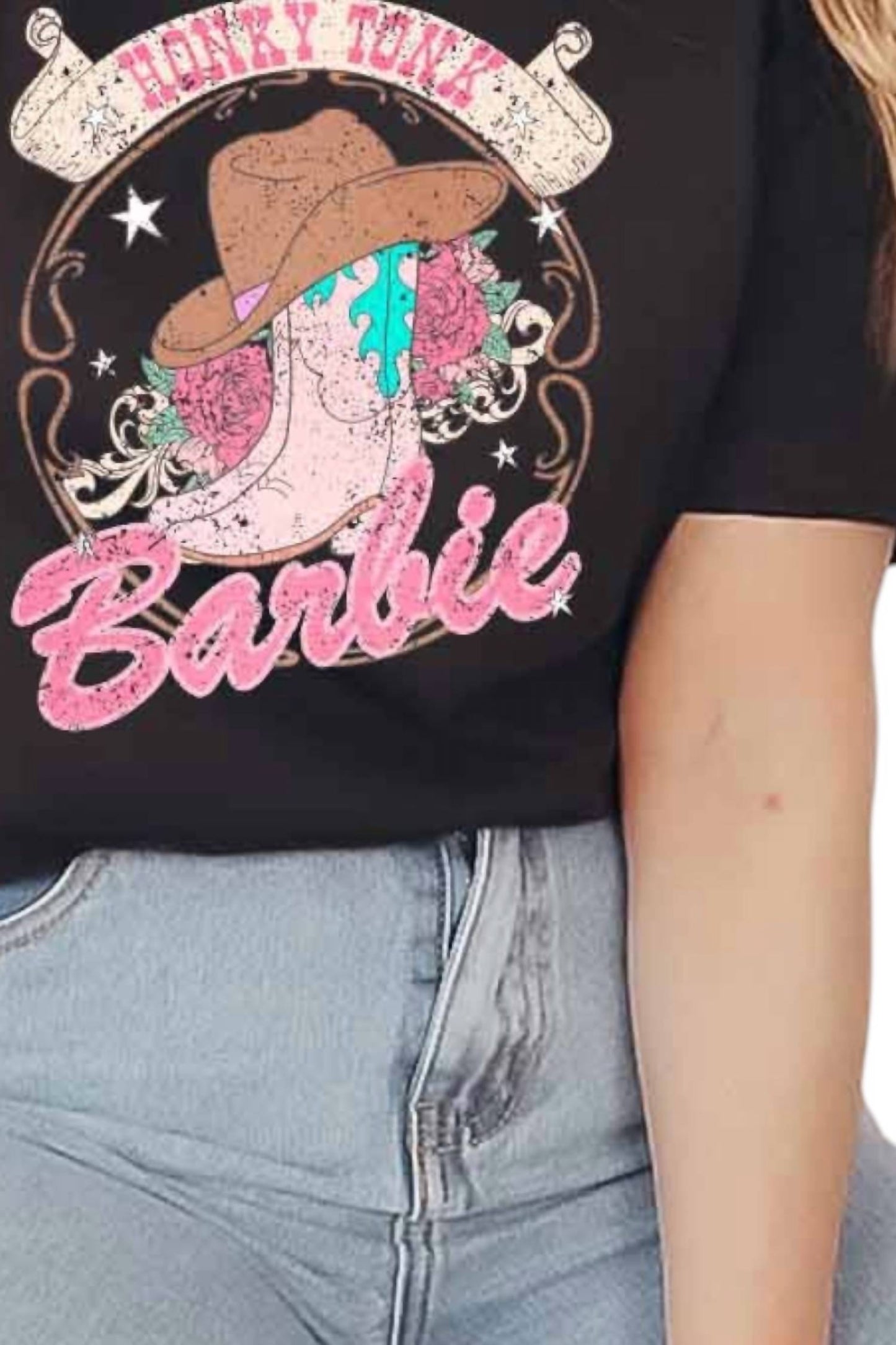 Amerikan Basics - Western Barbie Graphic Tee