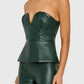 Amanda Uprichard - Juno Leather Top