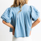 Karlie - Women's Denim Novelty Top