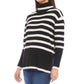 Karen Kane - Stripe Turtleneck Sweater