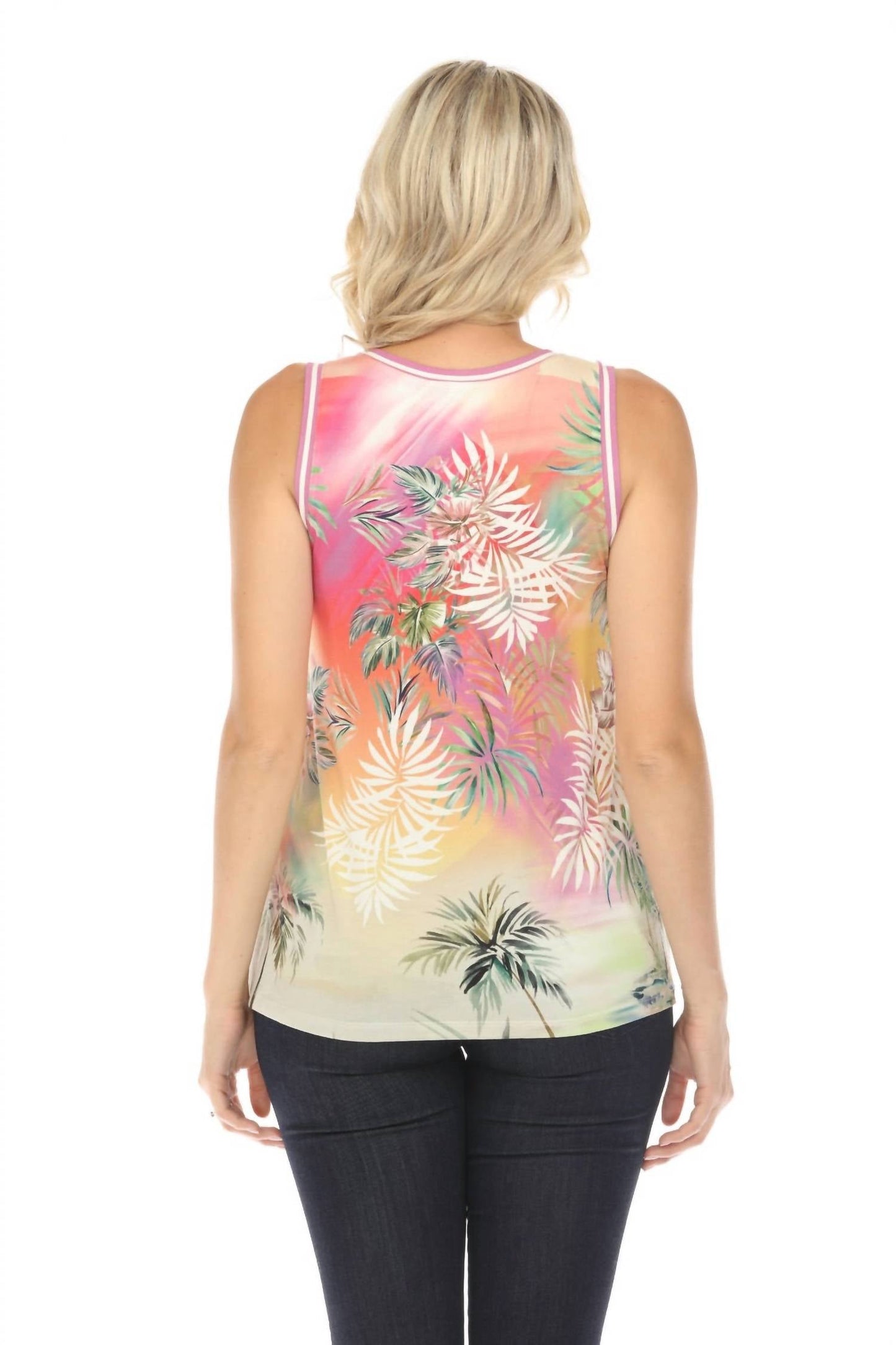 Johnny Was - The Janie Favorite V-neck Swing Tee