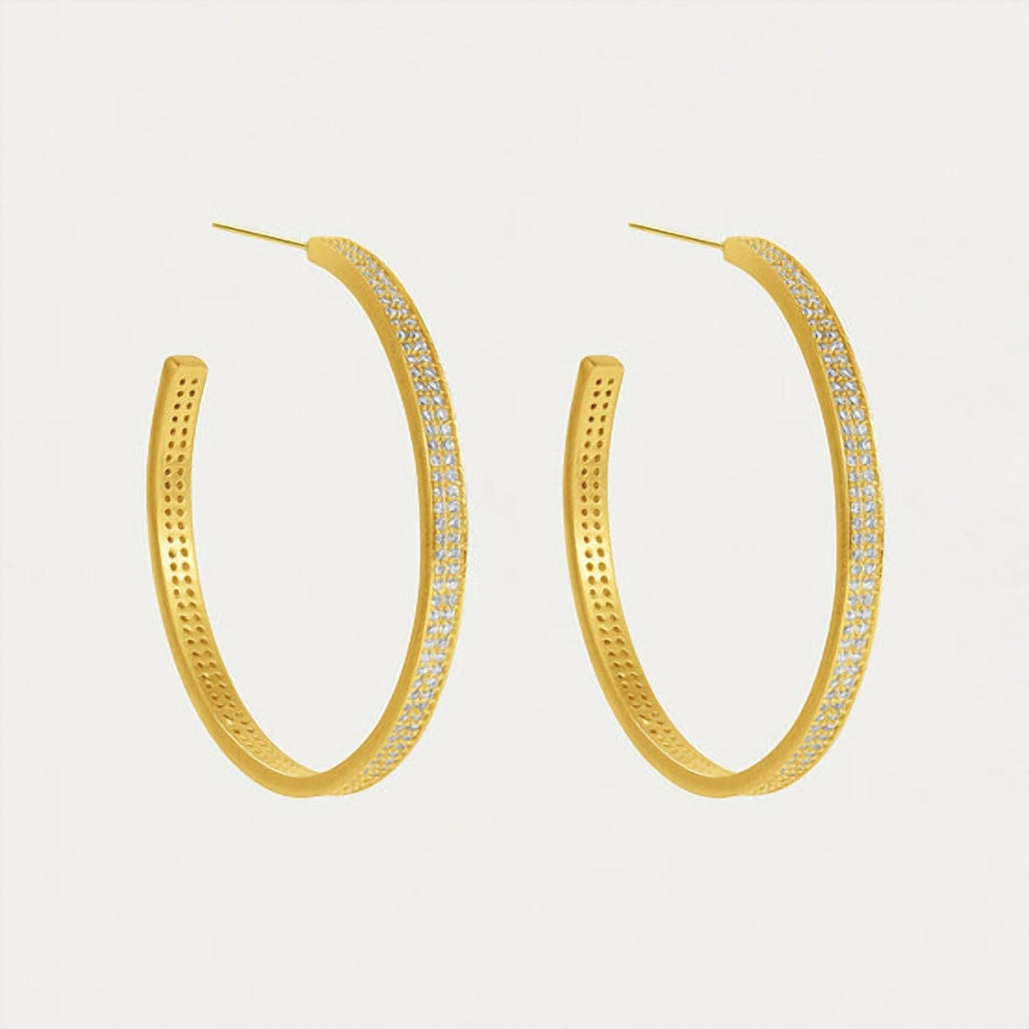 Dean Davidson - Women's Petit Pave Midi Hoop Earrings