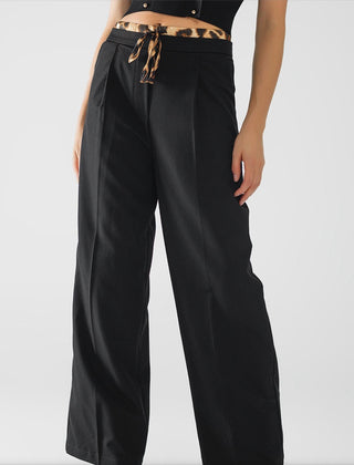 Q2 - Leopard Waist Pants
