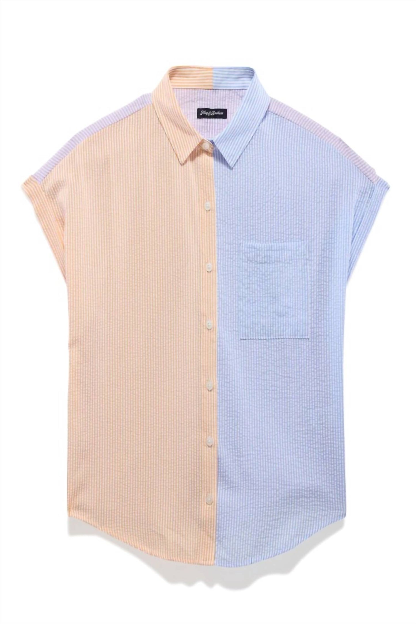 Flags & Anthem - Ramona Seersucker Dolman Shirt