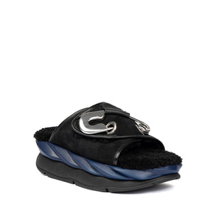 4Ccccees - Women's Mellow Pin Shearling Sandal