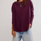 Free People - Latte Blues Thermal Top