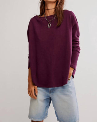 Free People - Latte Blues Thermal Top