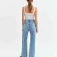 Daze - Far Out High Rise Wide Daisy Jeans