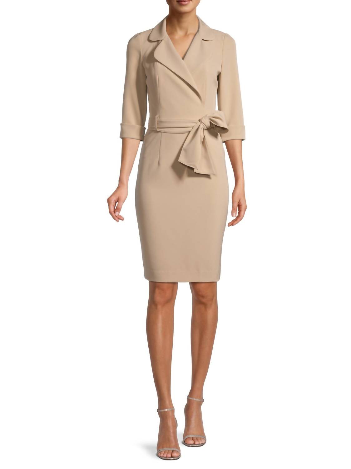 Black Halo - Lucinda Belted Sheath Dress