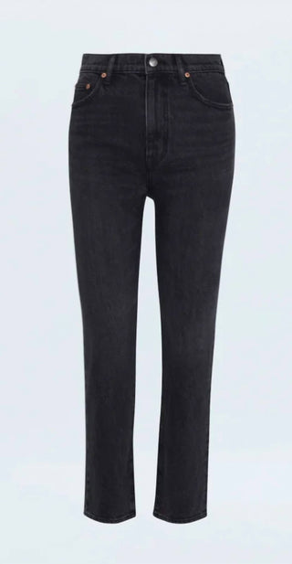 Pistola - BRI HIGH RISE SLIM STRAIGHT JEANS