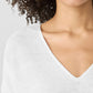 Eileen Fisher - Organic Linen Cotton V-Neck Top