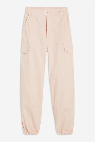 Topshop - High Rise Utility Cargo Pants