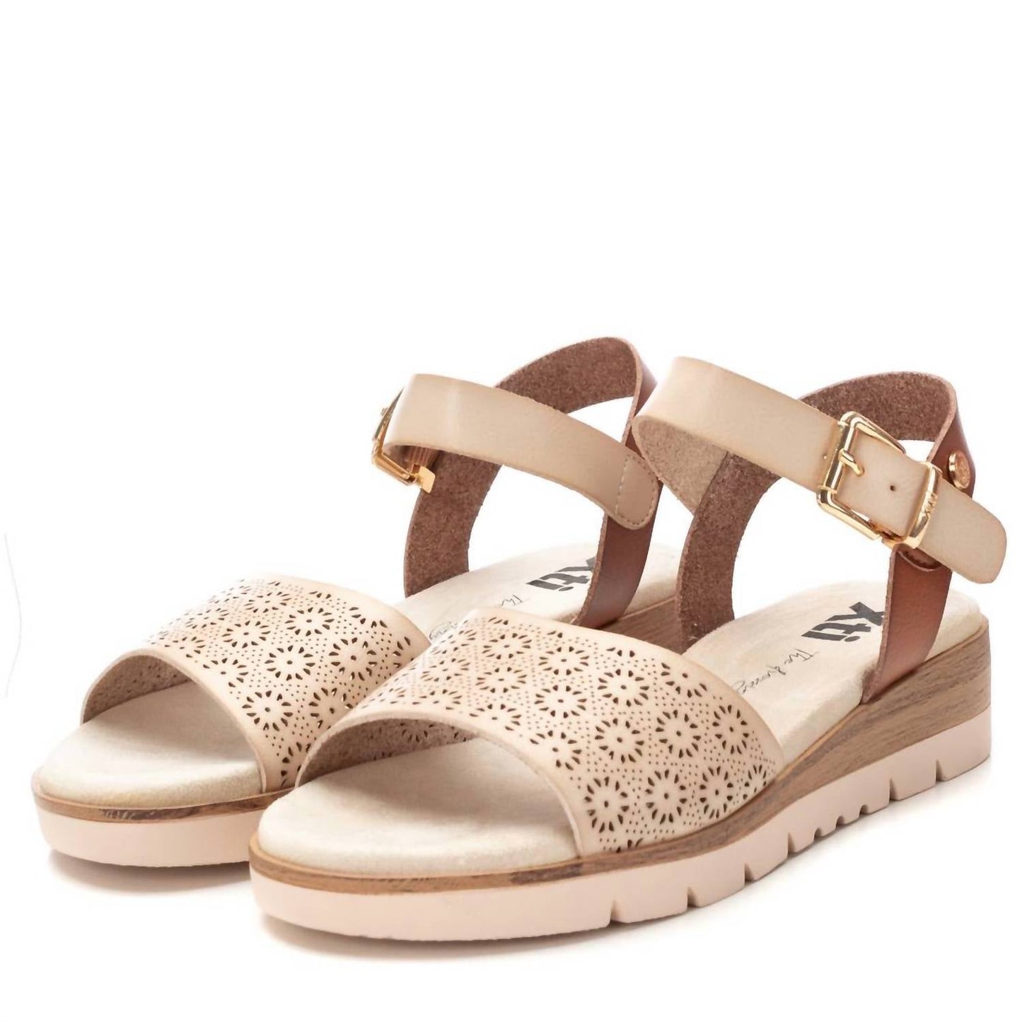 Xti - Women's Buckled Wedge Sandals