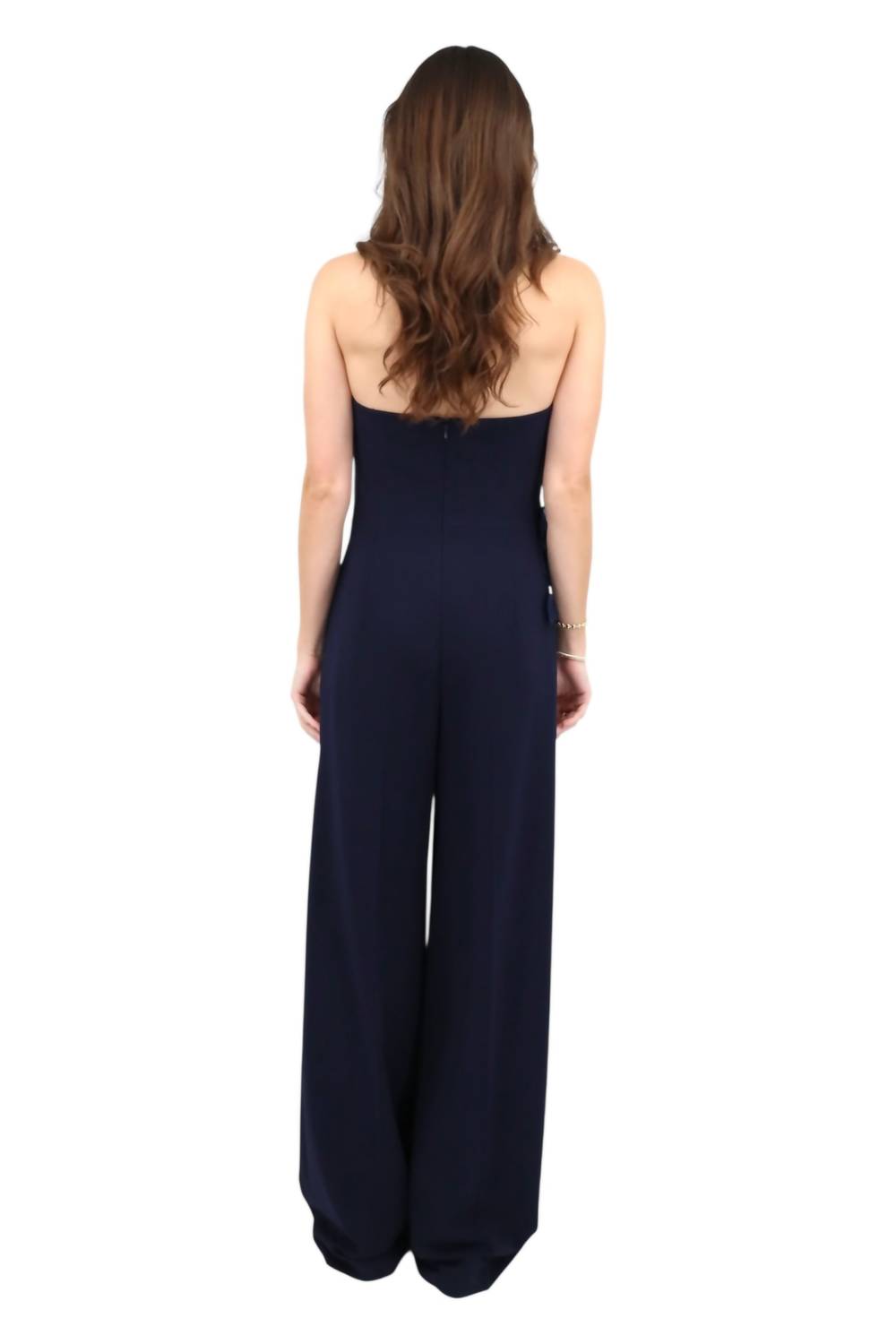 Lucian Matis - Floral Spray Strapless Jumpsuit