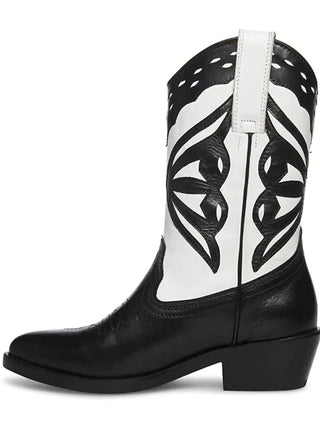 Steve Madden - Women's Laredo-m Western Cowboy Heel Boots
